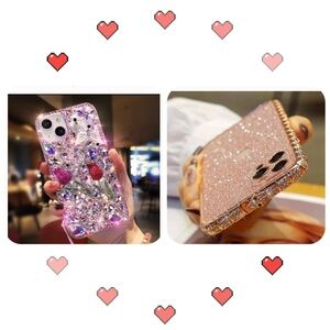 Clearance .2 items.iphone 12 rhinestones CASE